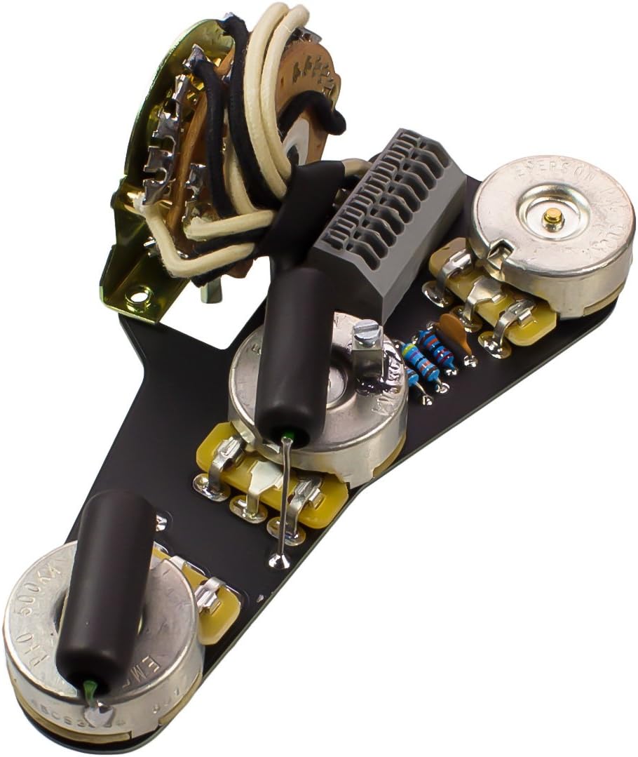 ObsidianWire Pro-Wired Custom HSS for Strat (SOLDERLESS Wiring Harness)