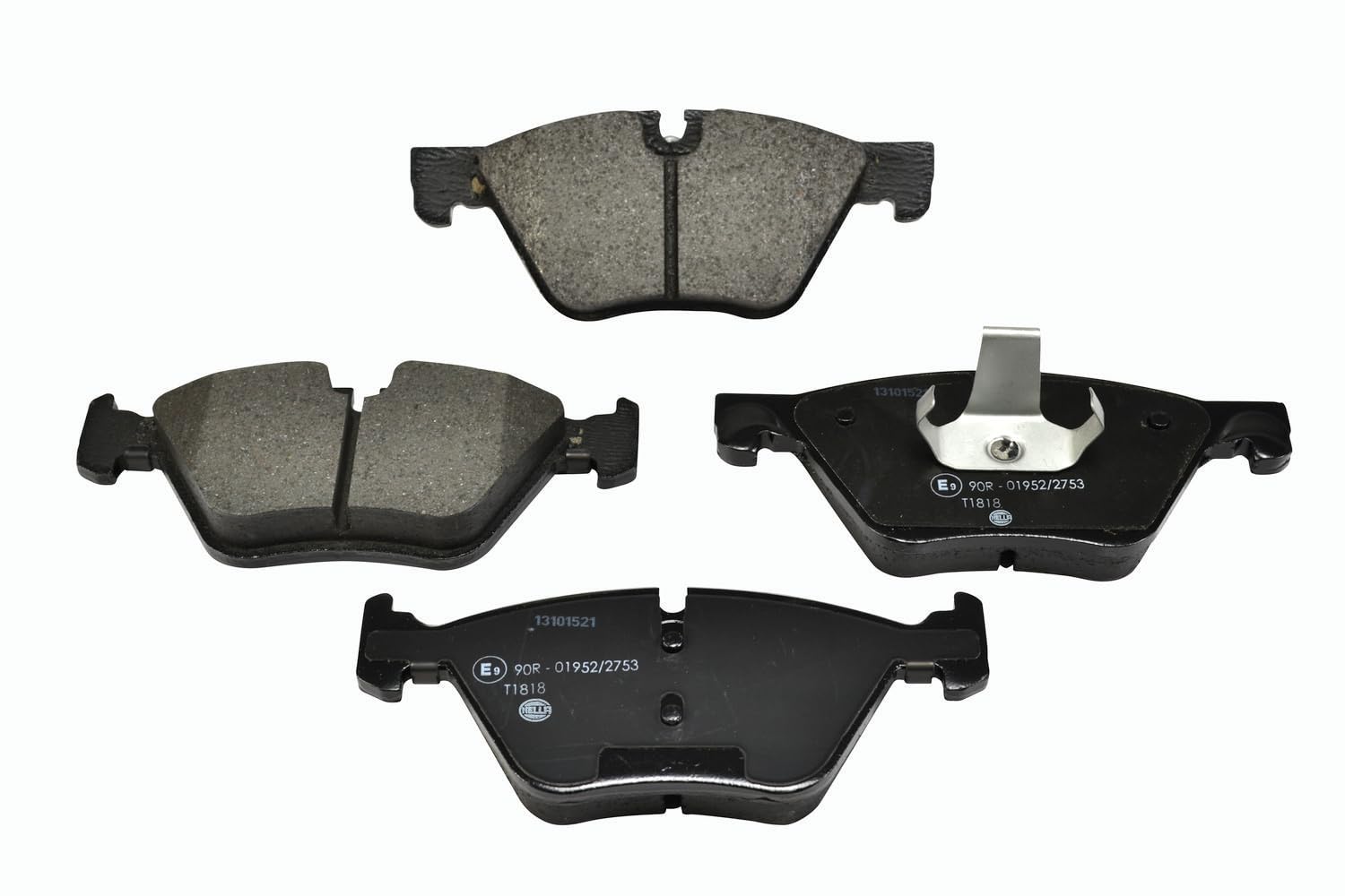 HELLA PAGID Bremsbelagsatz Bremsbelagsatz T1818; Teves-Bremssystem, BMW-Kompatibilität