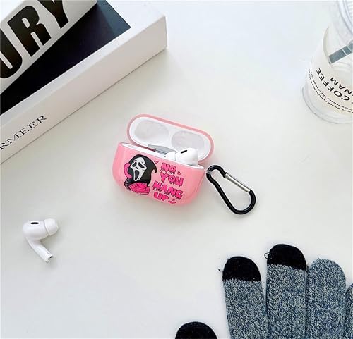 Miniatura 6 de Divertida funda Screamer para Airpod Pro de 2 generación, diseño de piel genial y emocionante, compatible con Airpod Pro 2 IMD, bonito llavero
