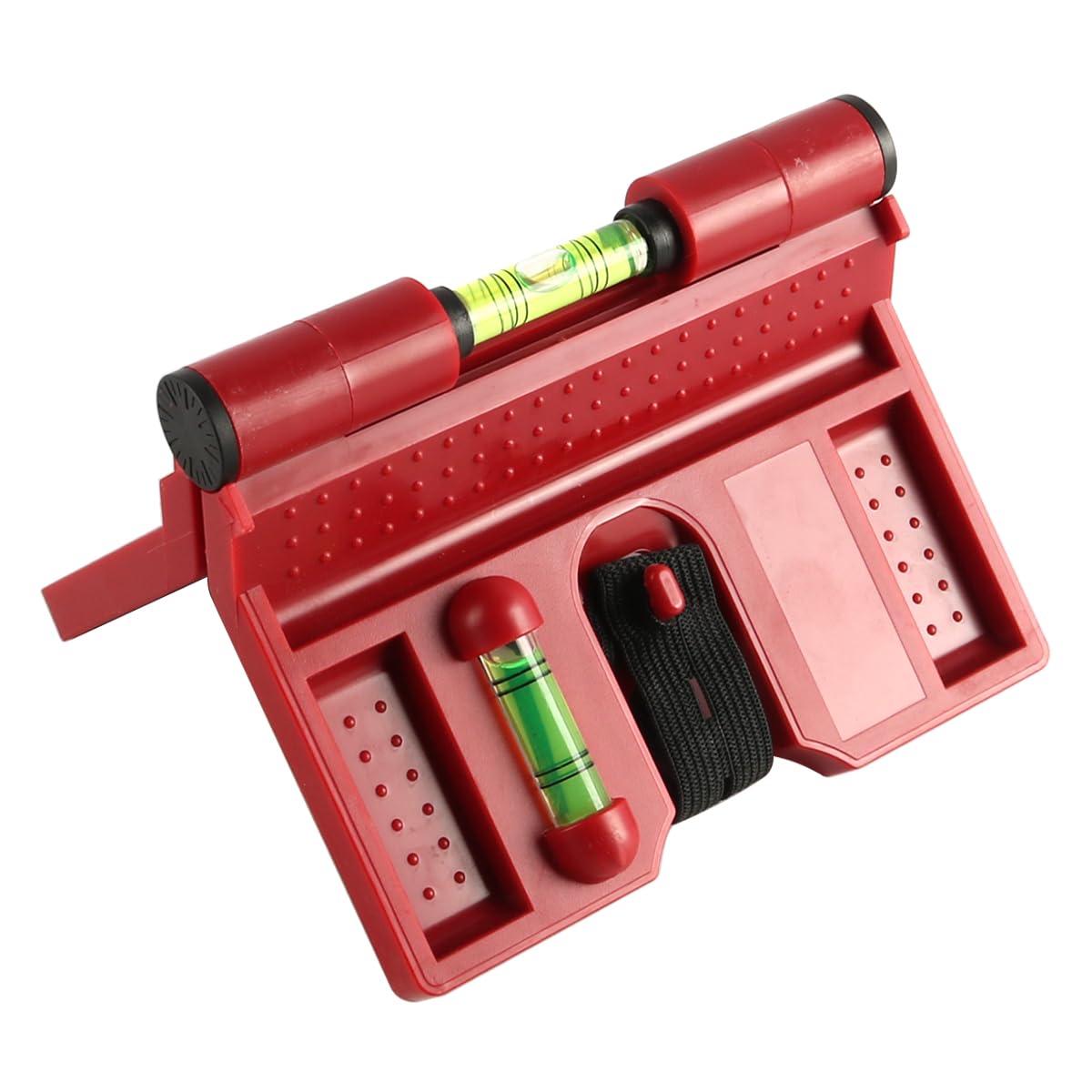 VOANZO Corner Spirit Level Post Spirit Level With Magnet Wing Spirit Level Adjustable Angle Post Angle Spirit Level For Pipe Installation Precision
