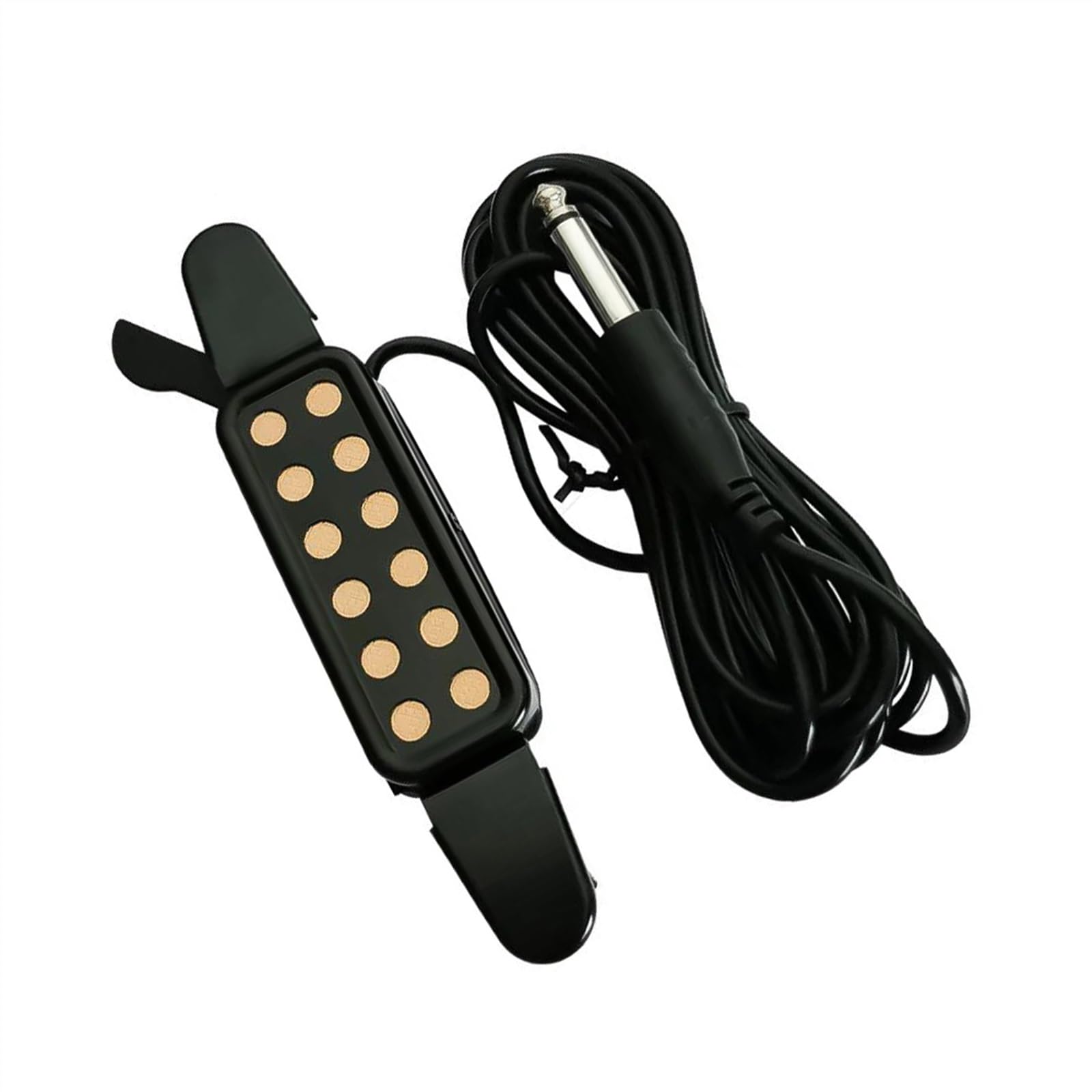 Pickup Per Chitarra Acustica Classica Professionale, Trasduttore, Amplificatore, Pickup Per Chitarra, Foro Sonoro, Pickup Per Strumenti Musicali Pezzi di ricambio per pickup per chitarra acustica(Gold