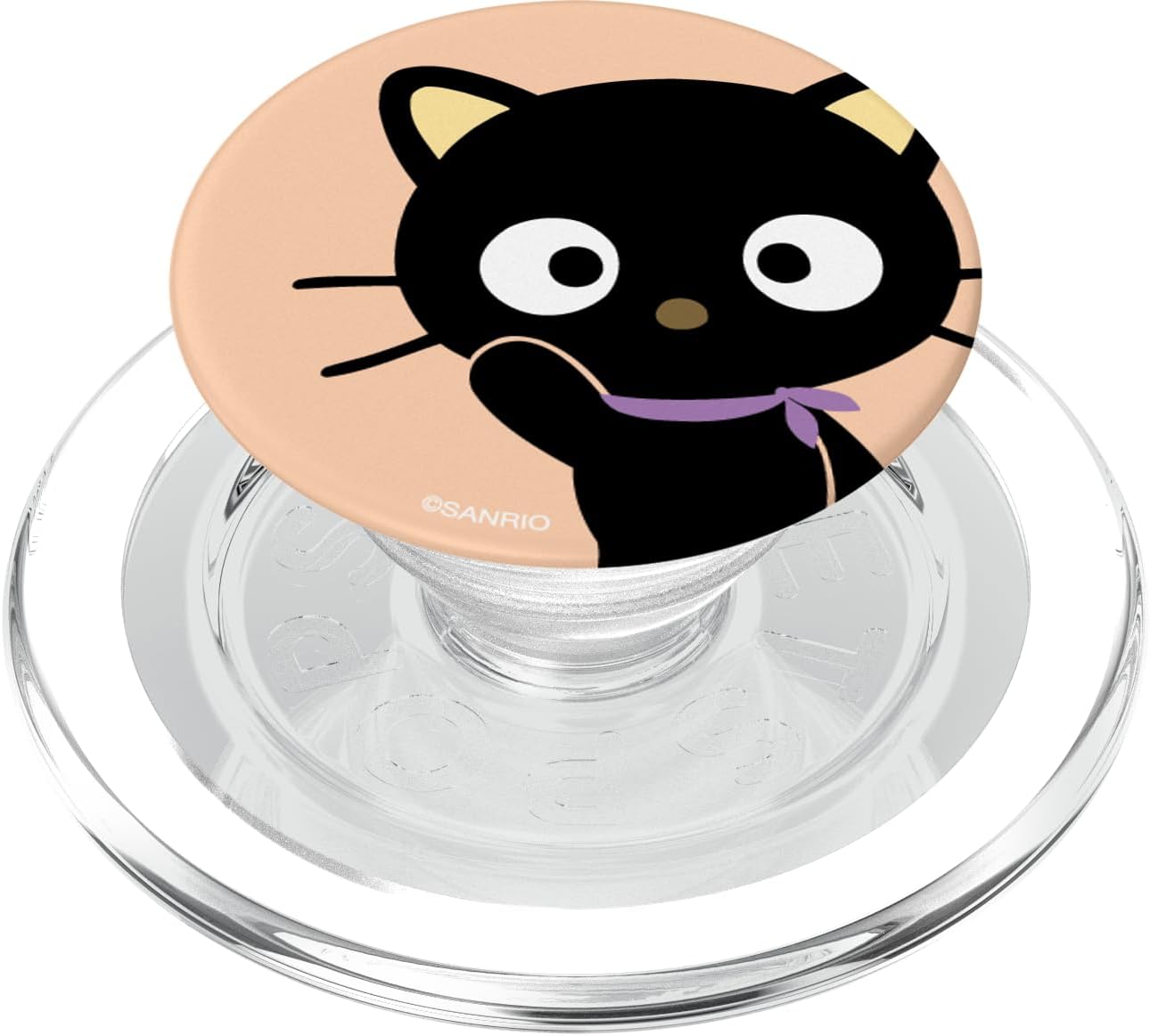 Chococat Waving Hello PopSockets PopWallet for MagSafe