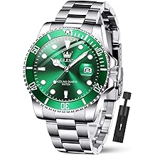 Luxury Watches for Men Big Face Stainless Steel Business Dress Analog Quartz Watch with Day Waterproof Luminous Mens Wrist Watch