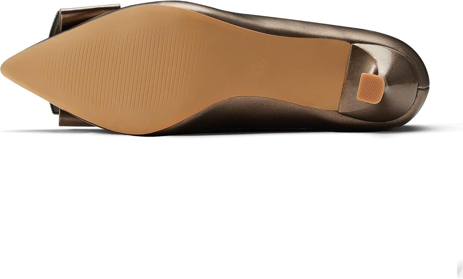 Kitten Pumps for Women with Buckle, Classic Closed Pointed Toe Heels for Office, Party, Wedding, Black, Bronze, White