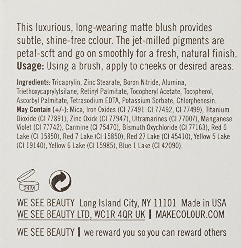 Make Cosmetics Matte Finish Blush, Cinnabar #TOP2