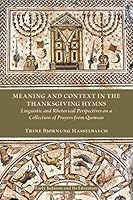Meaning and Context in the Thanksgiving Hymns: Linguistic and Rhetorical Perspectives on a Collection of Prayers from Qumran 1628370548 Book Cover