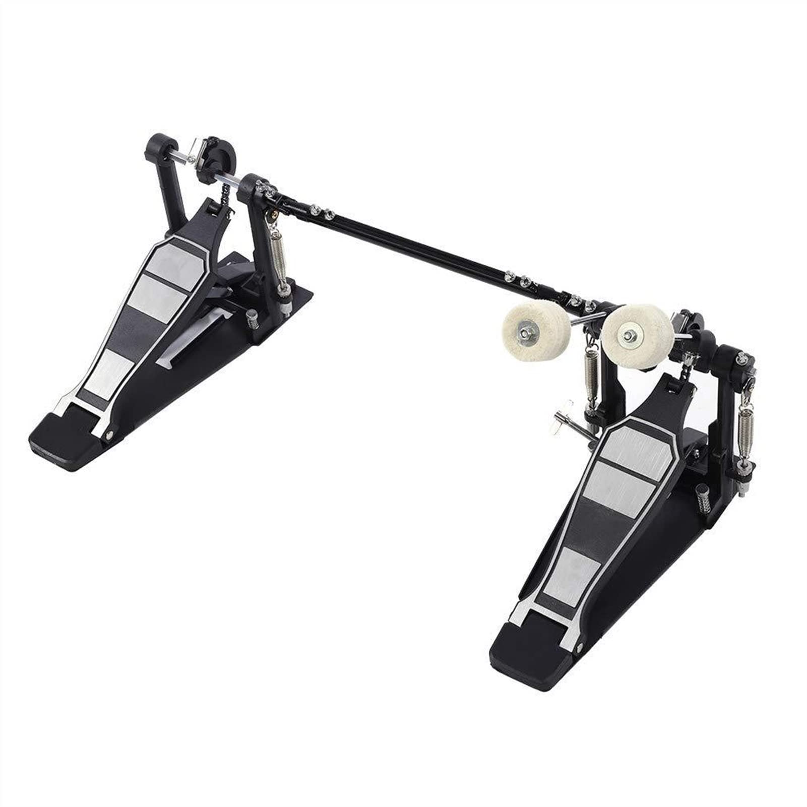 FLFL Drums Pedal Set Tambour Double Pédale Marteau Pédale Double Chaîne Cam Puissance Double Pédale Pédale Marteau