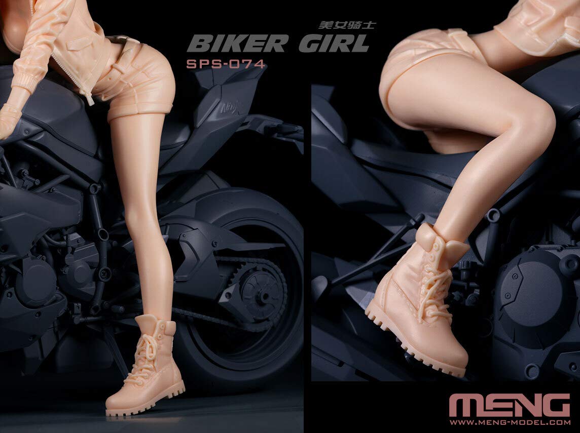 Amazon | 1/9 バイクガール レジンフィギュア MEN SPS-074