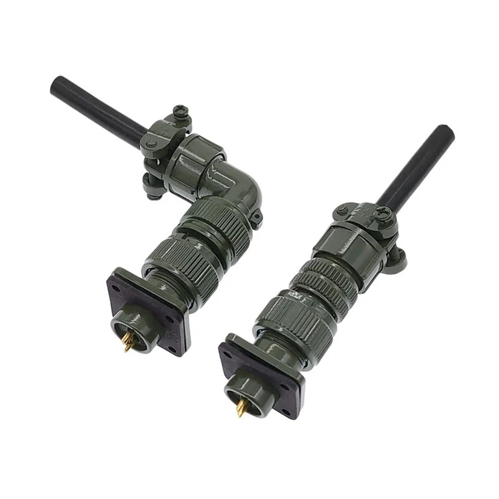 Conector circular MS3106A MIL-C 5015 con socket 3102A y enchufe 3108 10SL-3P 8