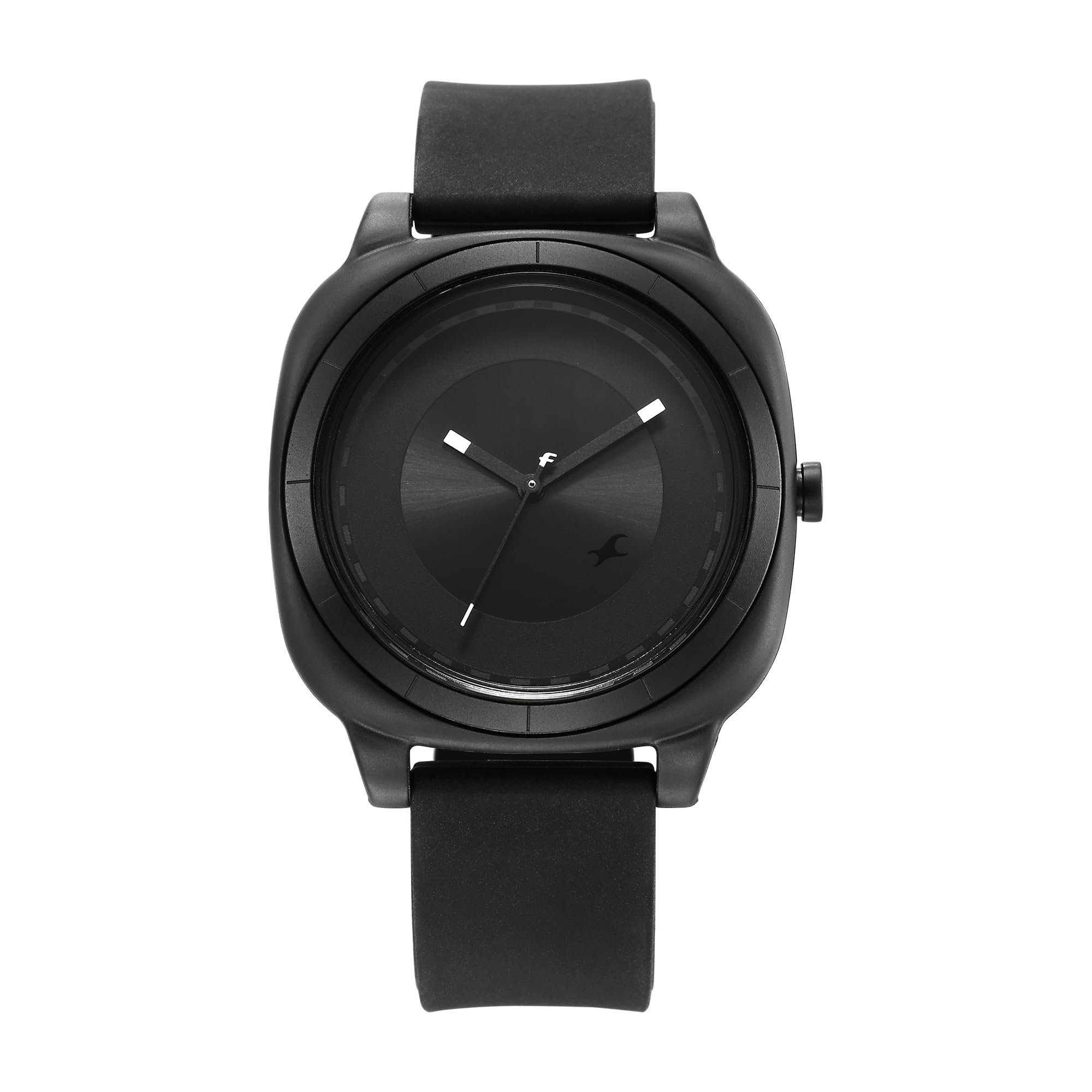 Fastrack Hype All Black Quartz Analog Black Dial with Black Silicone Strap Watch for Unisex (B0D8TLD664) Amazon Price History, Amazon Price Tracker