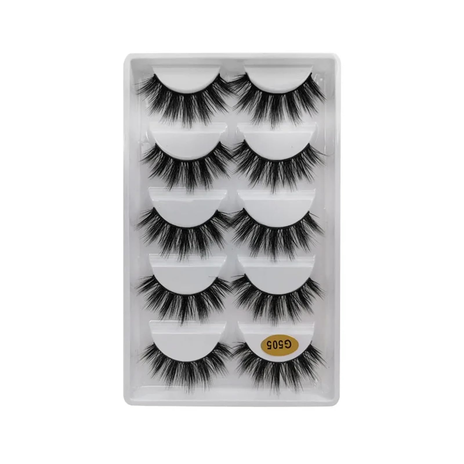 UAMOU Bulk 2 50 100 Boxes Eyelashes Faux Cils 3D Mink Lashes Natural Volume Eyelash Extension False Lashes