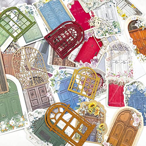 90 Pcs Vintage Scrapbooking Supplies, Aesthetic Scrapbook Paper Of Flower Garden Series For Journal Supplies, Decorative Craft Paper For Bullet Junk Journal Art Album Planner Diary Diy Crafts Supplies #TOP29