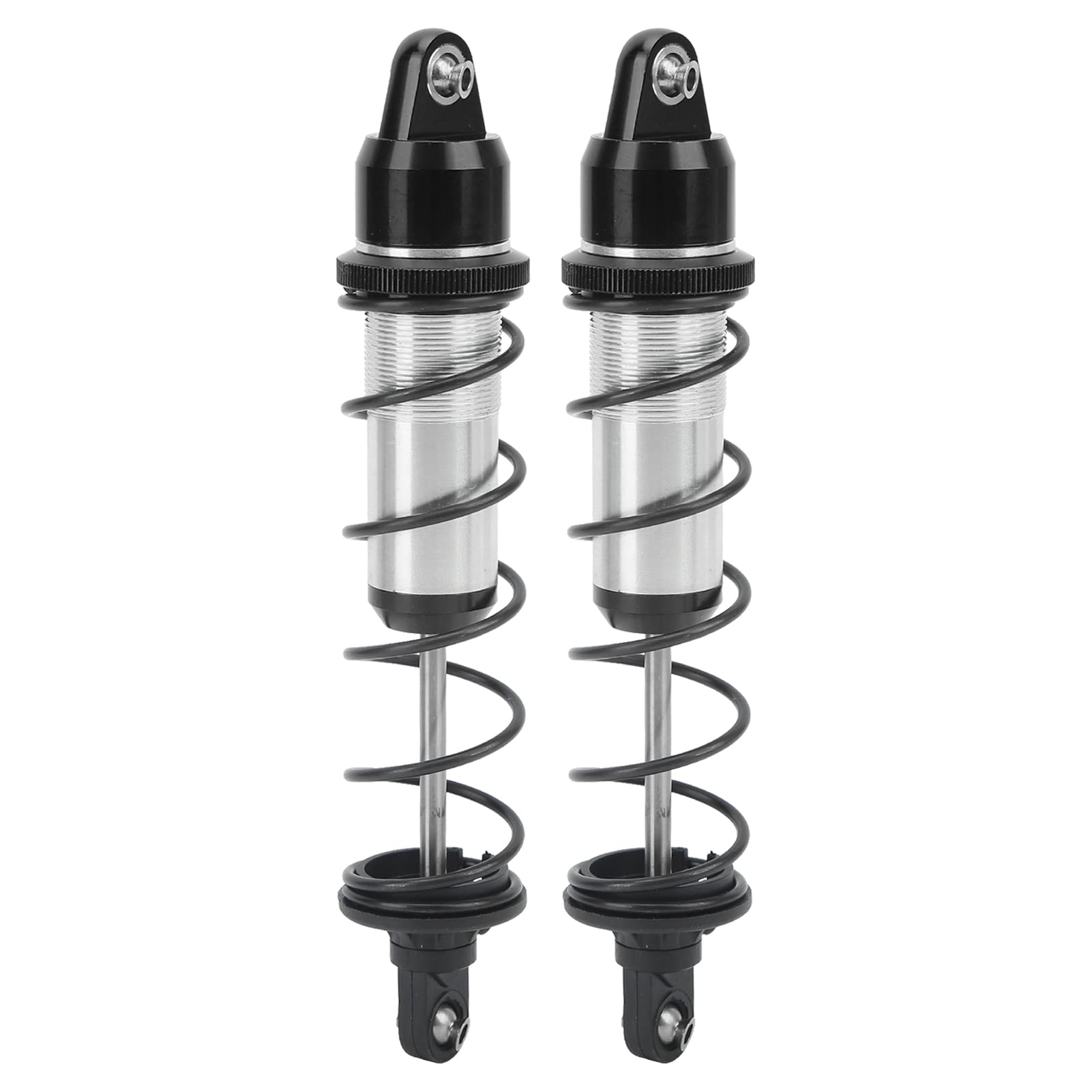Amortyzator przedni RC 180 mm z efektem tłumienia stabilizującego (Czarny)