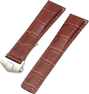 GXIXI Guarda la Banda Adatta Tag Carrera Heuer Aquaracer Monaco Adatto for Samsung Watch 2 0mm 22mm. Guarda Cinturino Braccialetto da Polso Accessori Fibbia Pieghevole