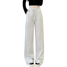 Sillictor Women's Sweatpants Long Pants Jersey Bottoms Fitness Pants Training Straight Pants Stylish Loose Fit |