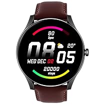 Maxima Nitro 1.39″ HD Large Round Bluetooth Calling Smart Watch| 600 Nits| One Tap Connect| Metallic Design| 8 Days Battery| AI Voice Assist| 100+ Sports Mode| Calculator Smartwatch