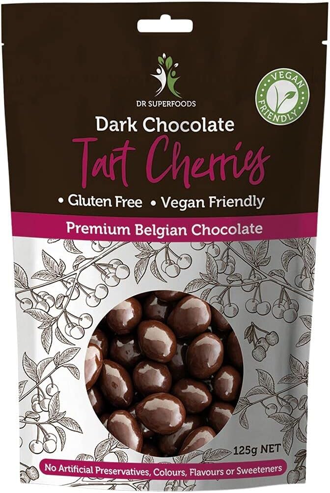 Dr Superfoods Cherry Bombs Coated Tart Cherries Dark Chocolate, 1 Count Pantry