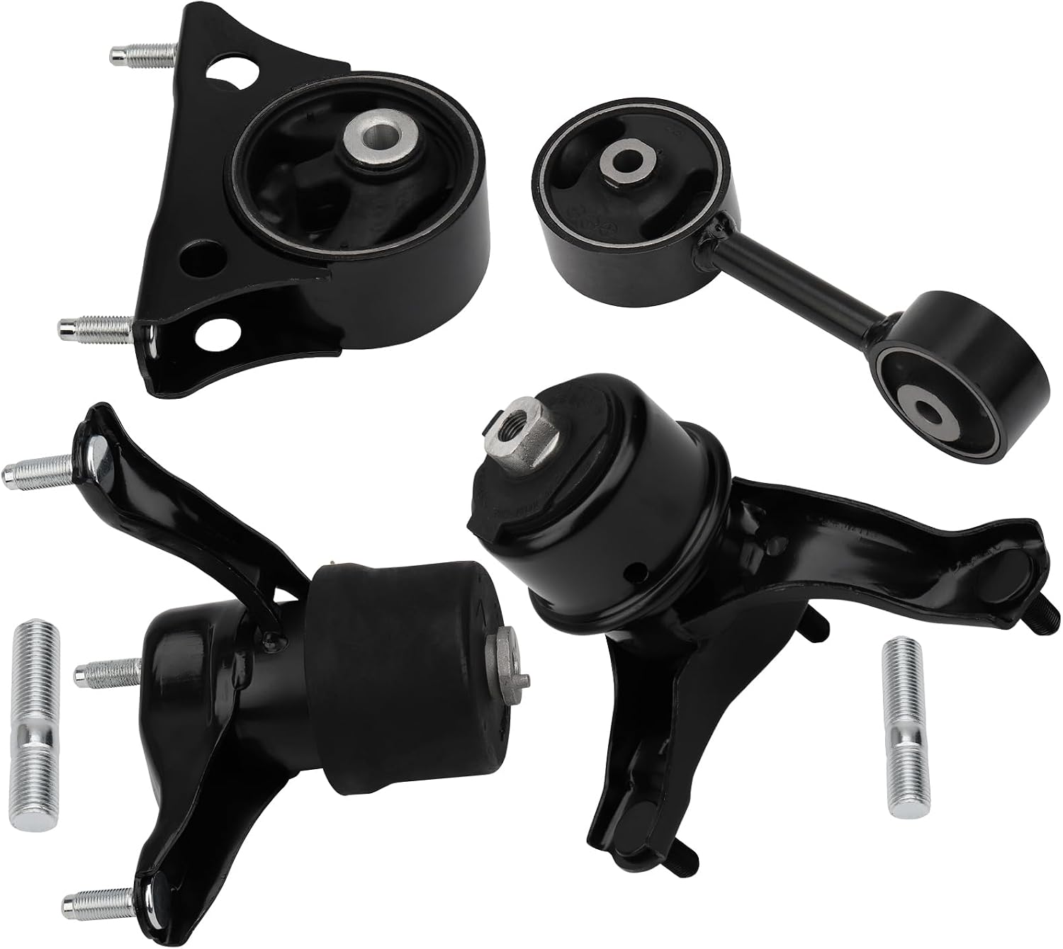 Engine Motor Mount Kit 2004 2005 2006 2007 for Toyota Highlander 2.4L FWD Replace# A7299 A4211 A4207 A4240 123720H130 123720P030 1237220070