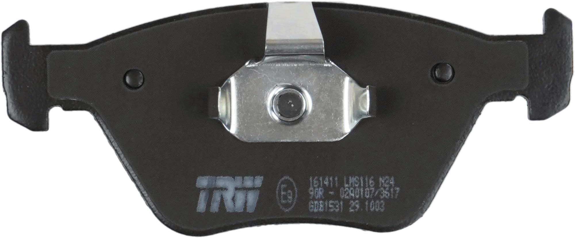 TRW GDB1531 Plaquettes de Frein Kit de 4 pour BMW 3 (E46) 1997-2005 Essieu Avant et Autres Véhicules