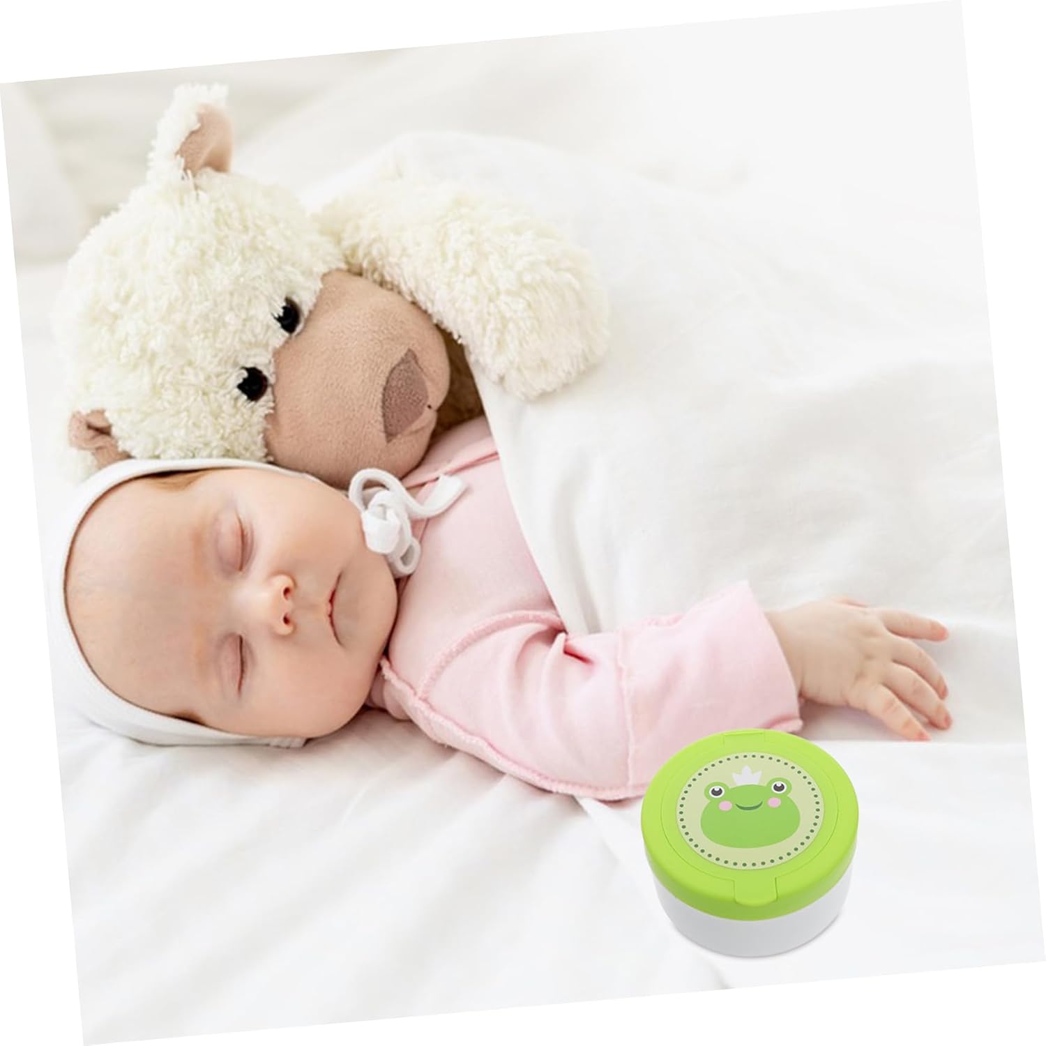 Happyyami Fluffy Body After-Bath Powder Puff Box Container Holder Pure Cornstarch Portable Design