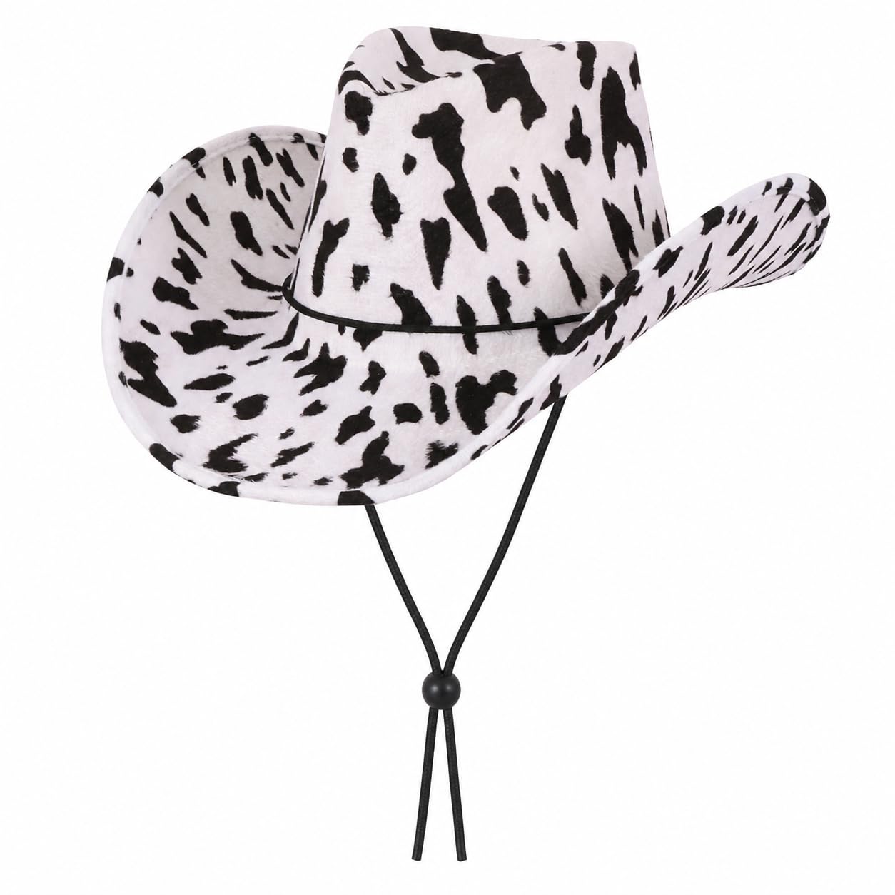 Wicked Costumes Adult Texas Cowboy Hat – Cow Print Western Fancy Dress Accessory for Festivals, Concerts, Nashville Hen Parties & Cowgirl or Cowboy Outfits — image 1