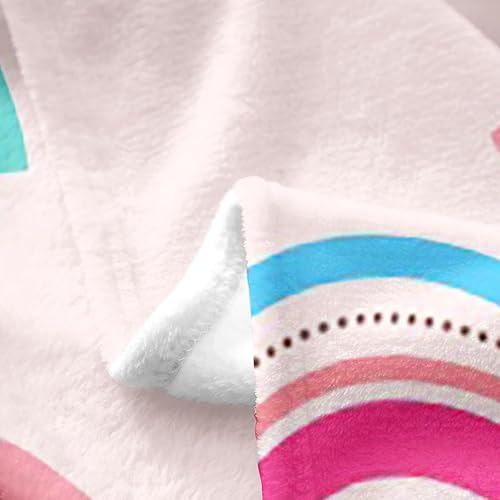 Miniatura 4 de Erosebridal Initial Letter N Fleece Throw Blanket 40"x50" - Ultra-Soft for Couch Sofa Bed,Monogrammed Flannel Blanket,Kids Kawaii Bows Fuzzy Plush