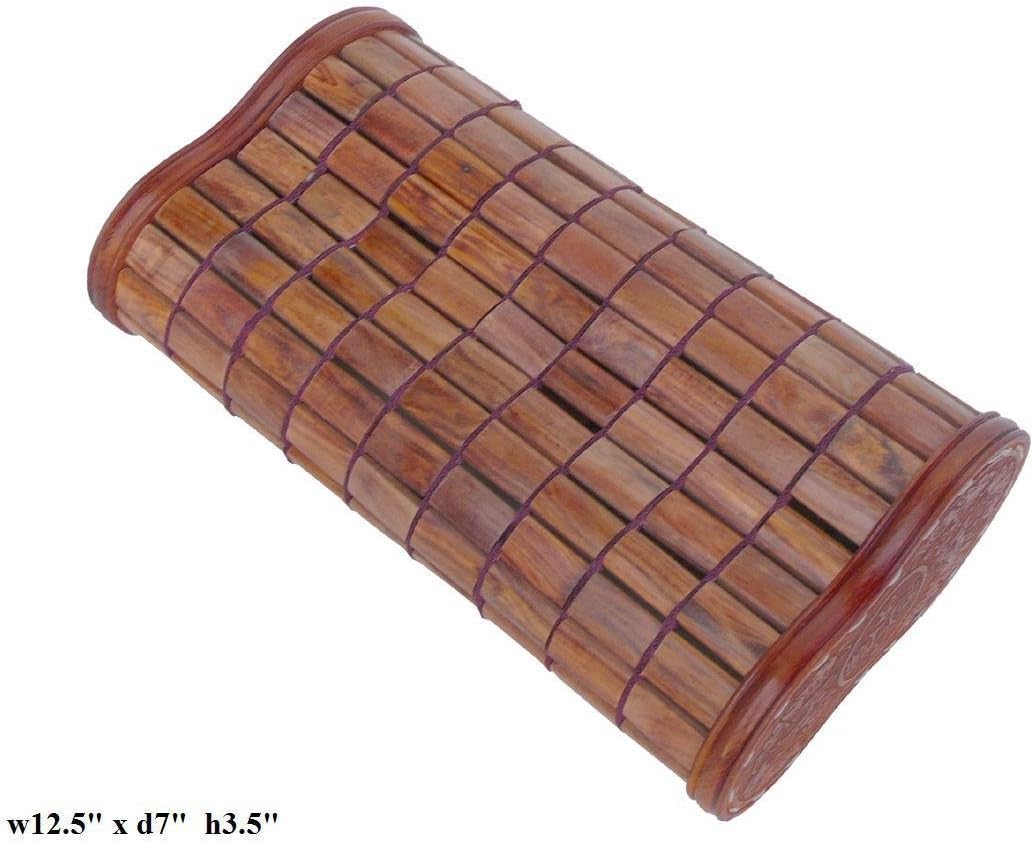 Quality Handmade Chinese Huanghuali Rosewood Pillow afs700