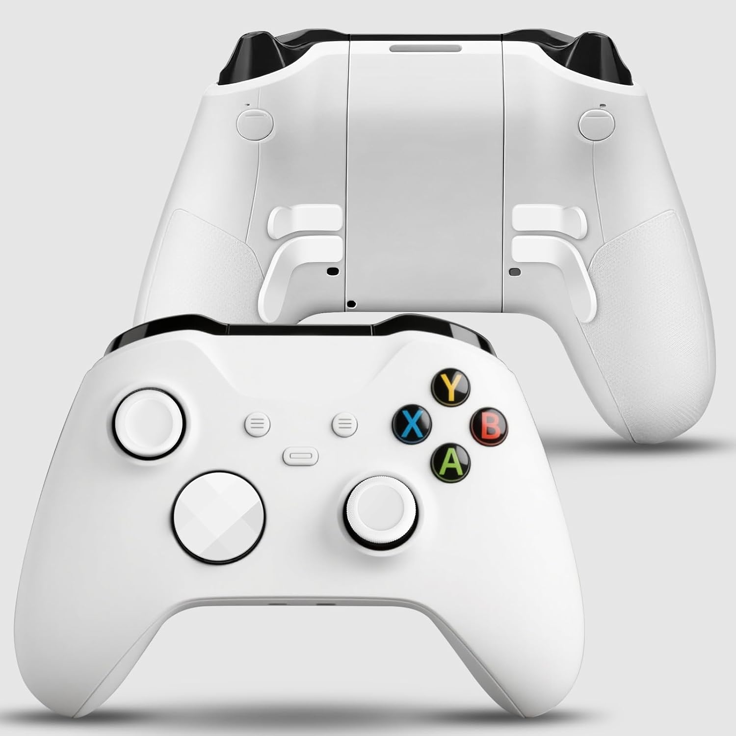Metal Thumbsticks for Xbox One Elite Series 2, Component Pack Includes 4 Swap Magnetic Joysticks, 4 Paddles, 1 Standard D-Pads Elite Series 2 Core Controller Parts
