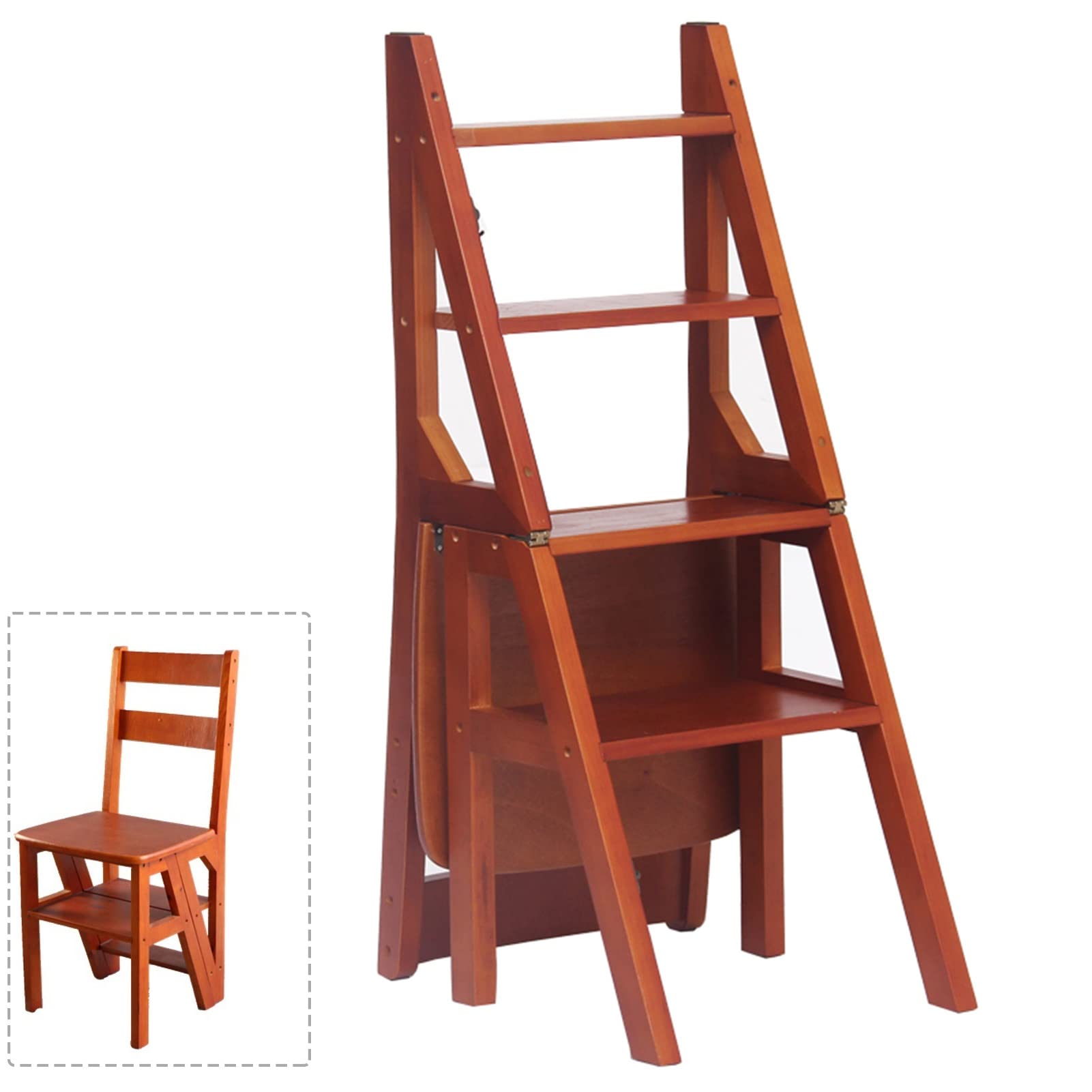 Tabouret d'échelle pliable multifonction pour optimiser la cuisine