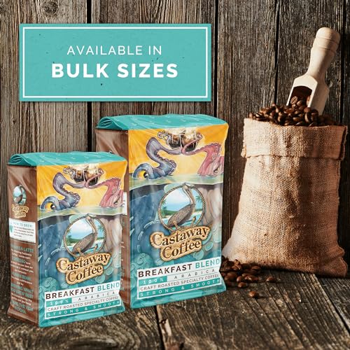 Castaway Coffee Breakfast Blend 12 oz Molido miniatura 7