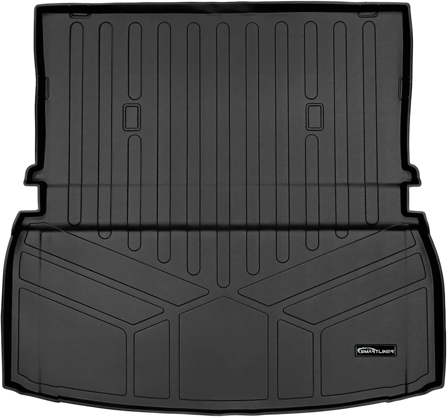 SMARTLINER All Weather Custom Fit Cargo Liner Mat Behind The 2nd Row Compatible with 2020-2025 Lincoln Aviator