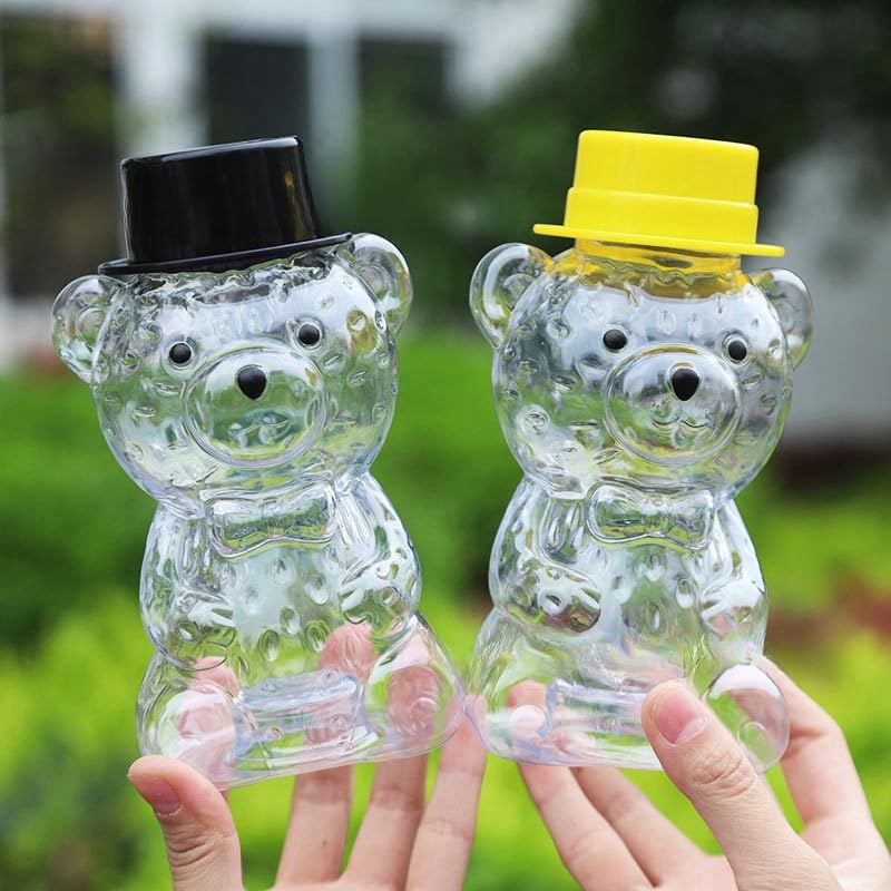 Amazon｜10本 クマ ミルク お茶 ボトル 500ML 再利用可能 業務用