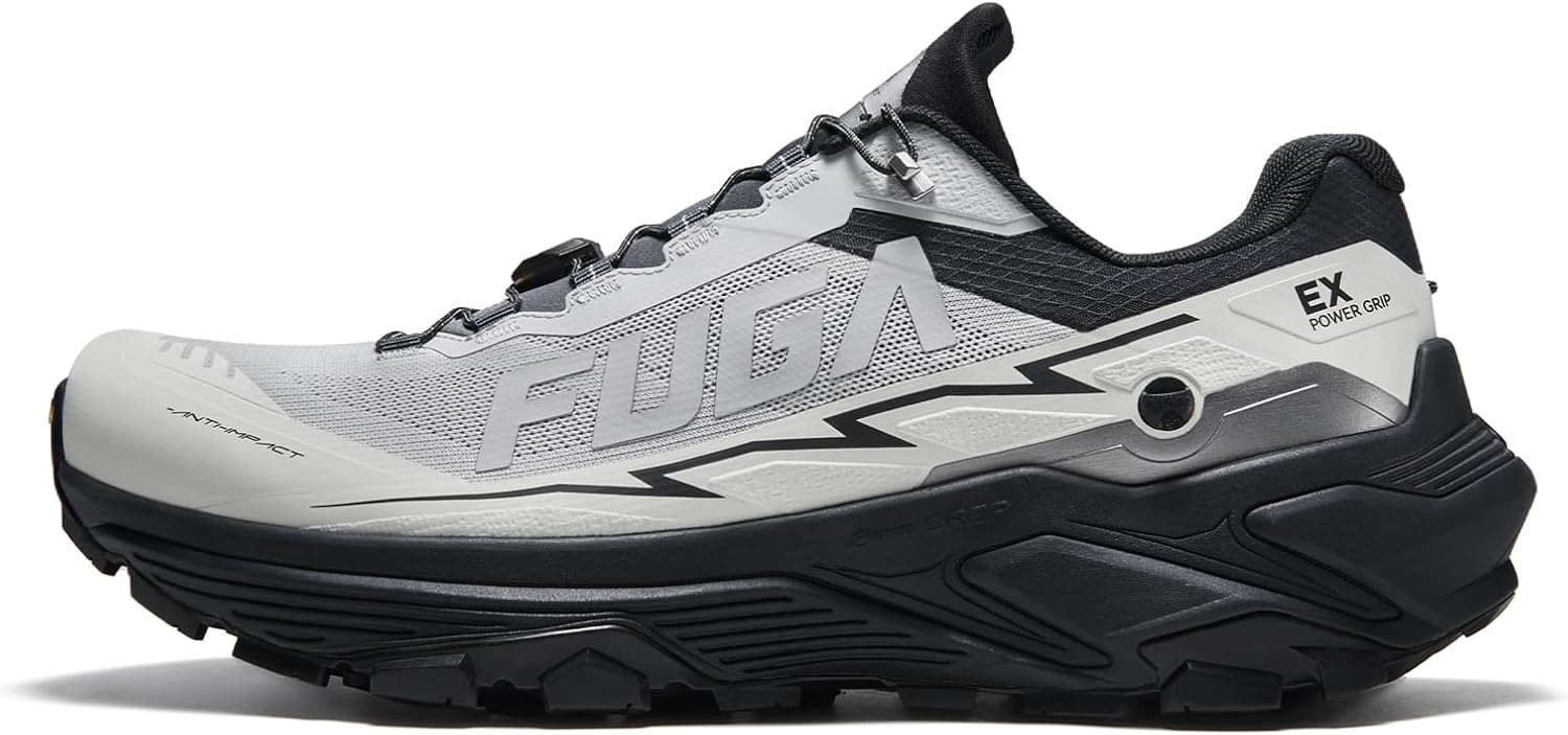 KAILAS Men's FUGA EX 3 Trail Running Shoes Lightweight Slip Resistant Breathable Jogging Hiking Sneakers