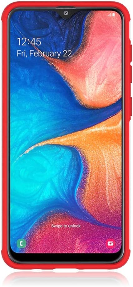 Samsung Galaxy A30 Case,Galaxy A20 Case - Baseball Sports Pattern Shock-Absorption Hard PC and Inner Silicone Hybrid Dual Layer Armor Defender Protective Case Cover for Samsung Galaxy A30/A20