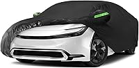 Vista 45 de Proadsy - Cubierta para automóvil, resistente al viento, sol, lluvia, rayos UV, polvo y nieve, para todo tipo de clima, impermeable, funda