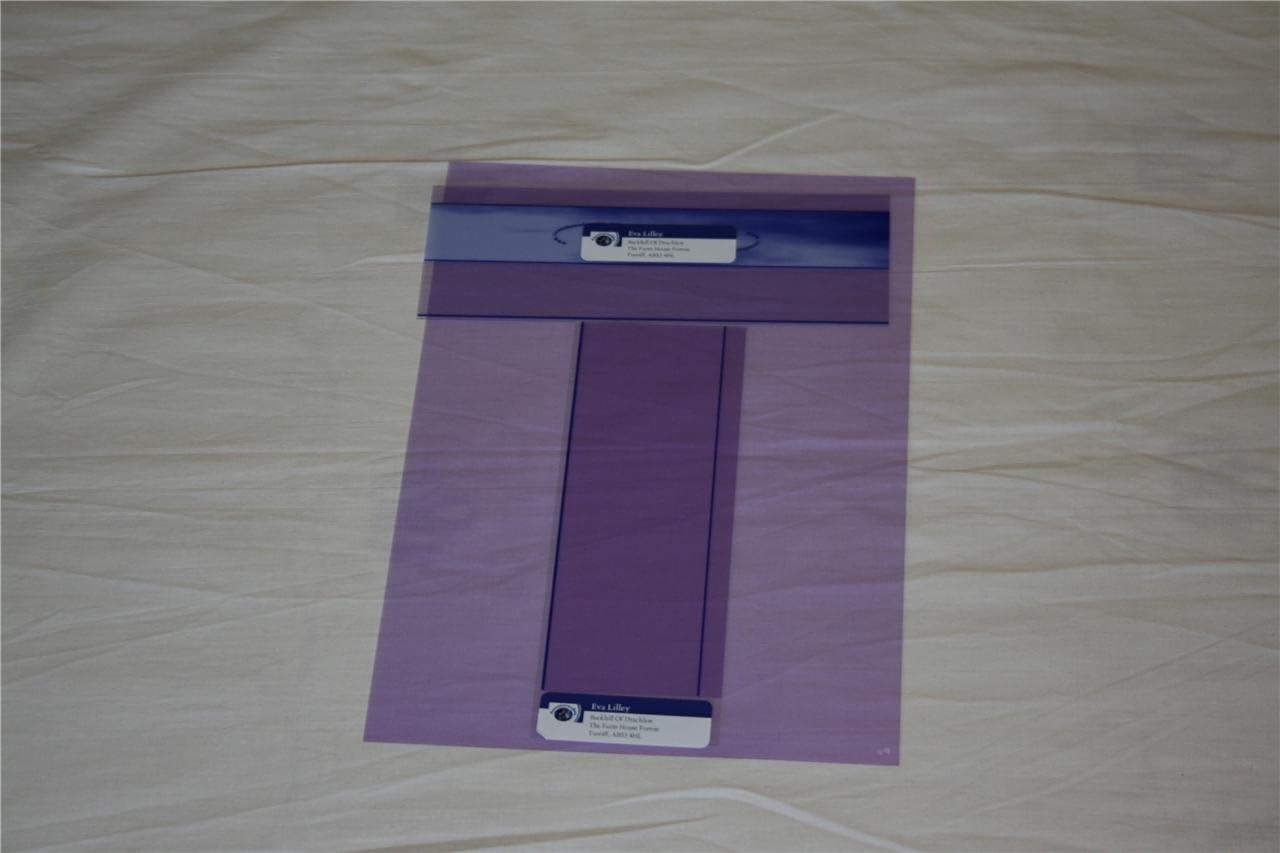 Amazon.com : Dyslexia Tinted Purple Reading Rulers and Overlays Bumper ...