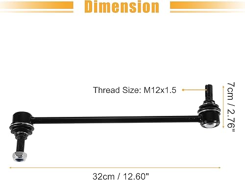Miniatura 6 de X AUTOHAUX Kit de suspensión de enlace de extremo estabilizador de barra estabilizadora delantera para Buick LaCrosse Regal para Chevrolet Impala