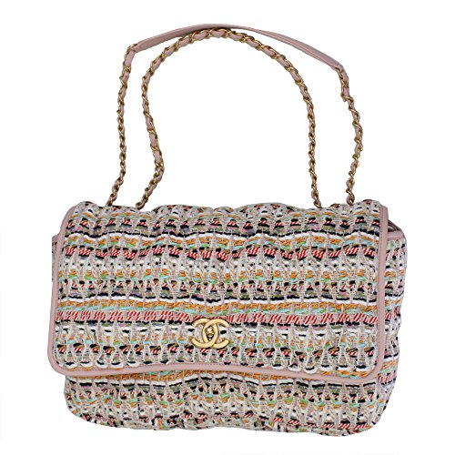 Tweed Multicolor Shoulder Bag - Contemporary Looking Next Generation Accessory