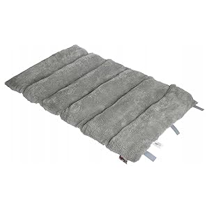 Acomoda Textil – Colchón para Perros Plegable Acolchado de Viaje 80x50 cm. Cama Portátil y Enrollable con Asa de Transporte Resistente, Suave y Cómoda Ideal para Mascotas.