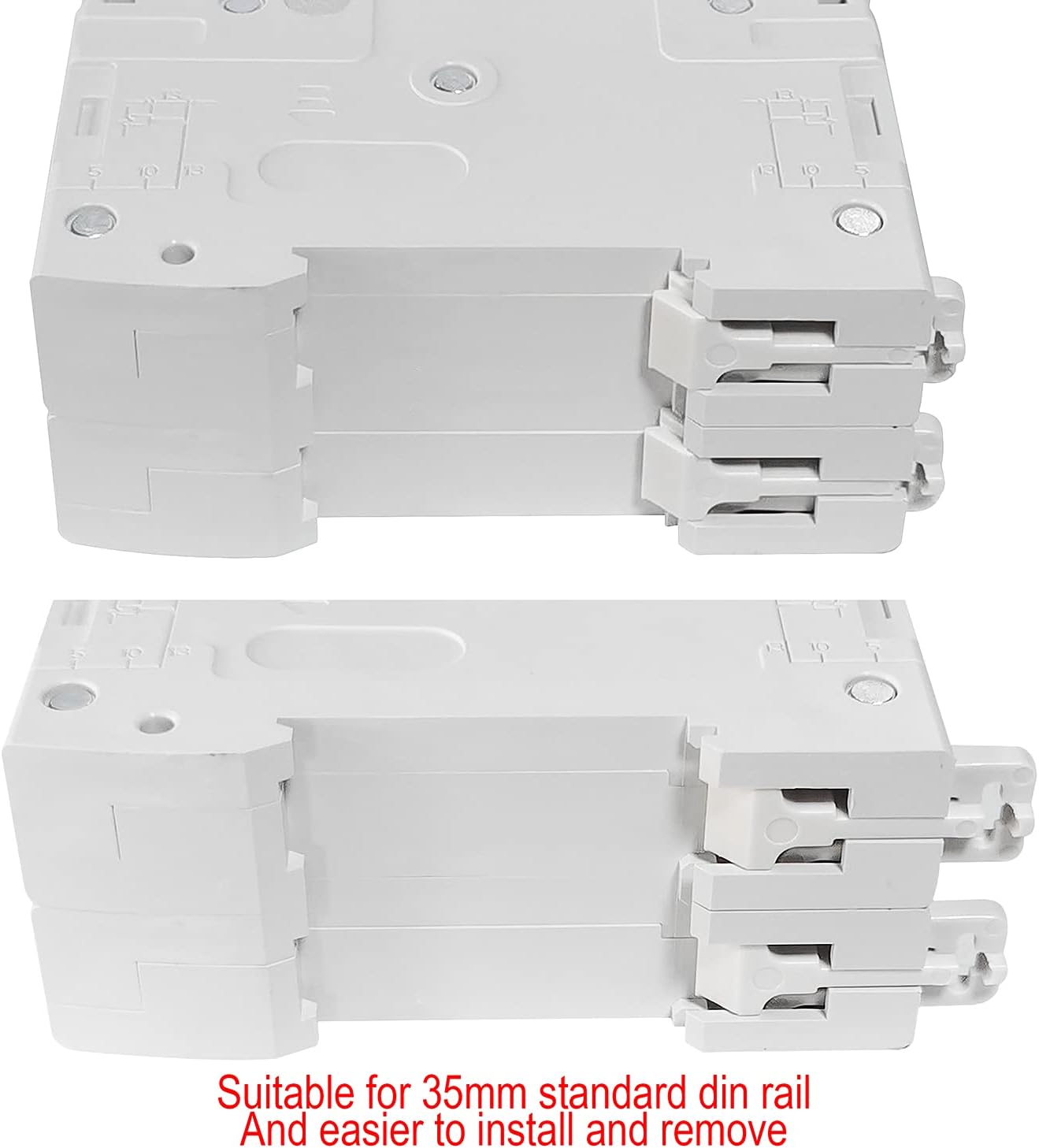 LANGIR DC Circuit Breaker 2 Poles 1-63A 500V for Solar Energy System and Other DC System DIN Rail Installation (25A): Tools & Home Improvement