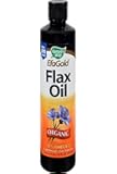 Nature's Way Organic Flax Oil, USDA Certified Organic, Omega-3, 6, 9, Cold Pressed, 16 Fl Oz (Packaging May Vary)