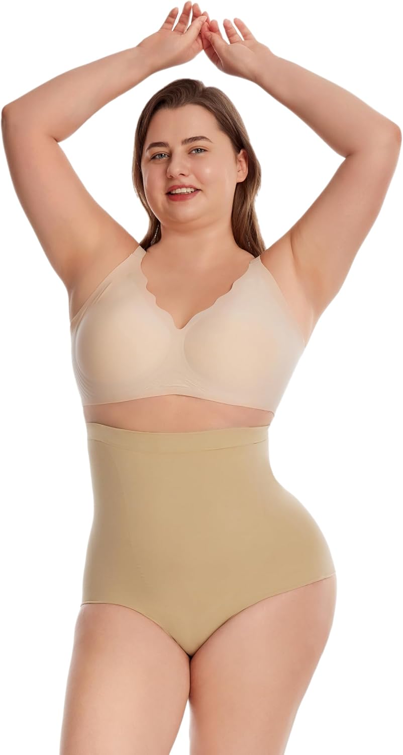 Shapewear for women Tummy Control Panties Seamless Body Shaper High Waisted Underwear Slimming Briefs Girdle Panty