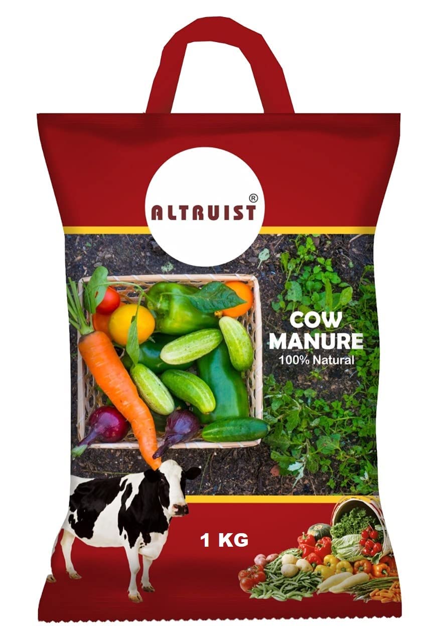 ALTRUIST Cow Manure for Gardening Organic Fertilizer for Home Garden