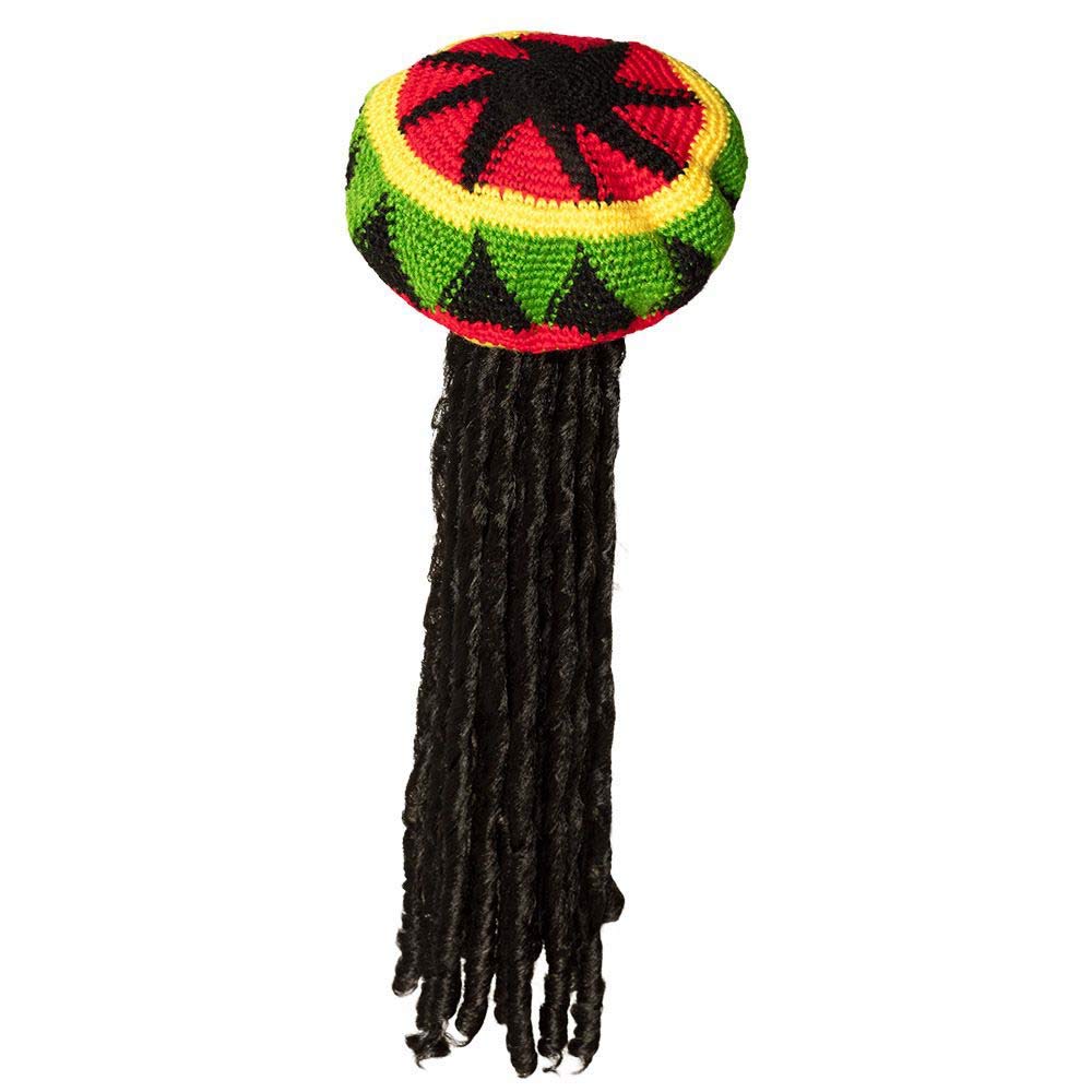 Boland 82008 - Rasta Hat with Dreadlocks, Multicoloured - Image 2