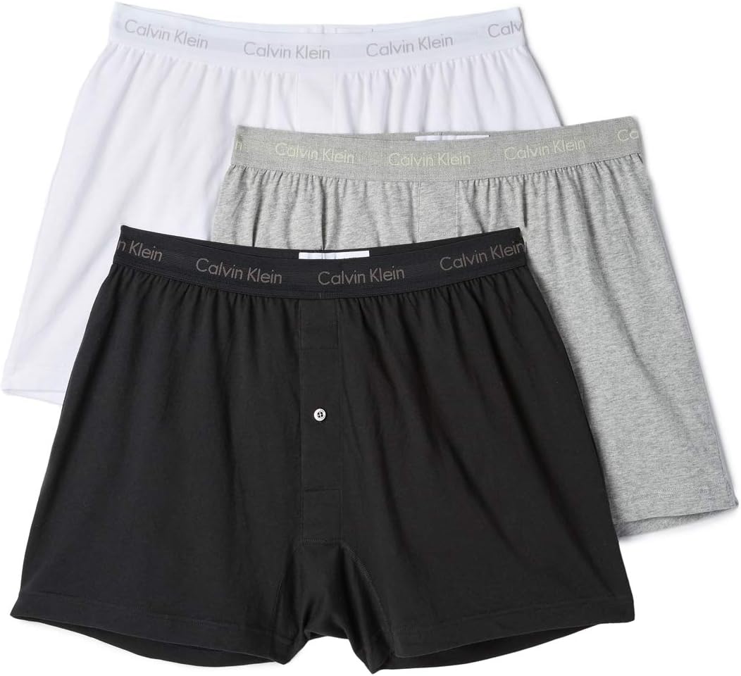 Men's Underwear Cotton Multipack Knit Boxers