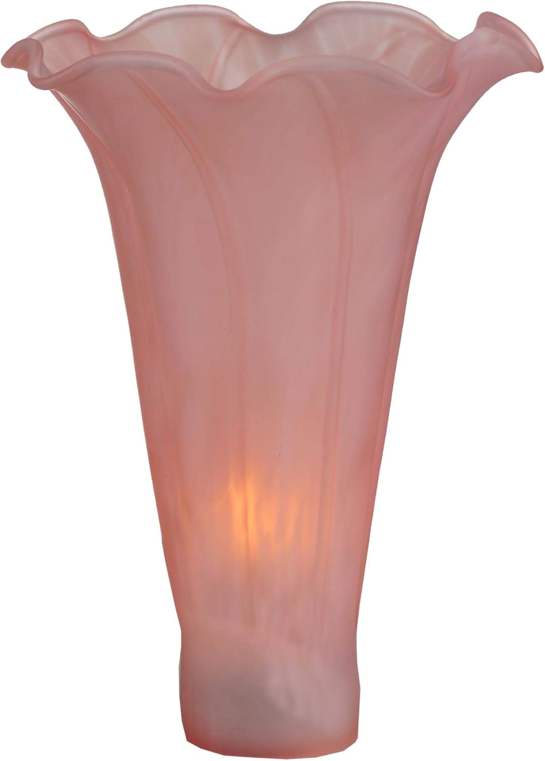 Upgradelights Tiffany Style Decorative Glass Pond Lily Lamp Shade (Petal Pink)