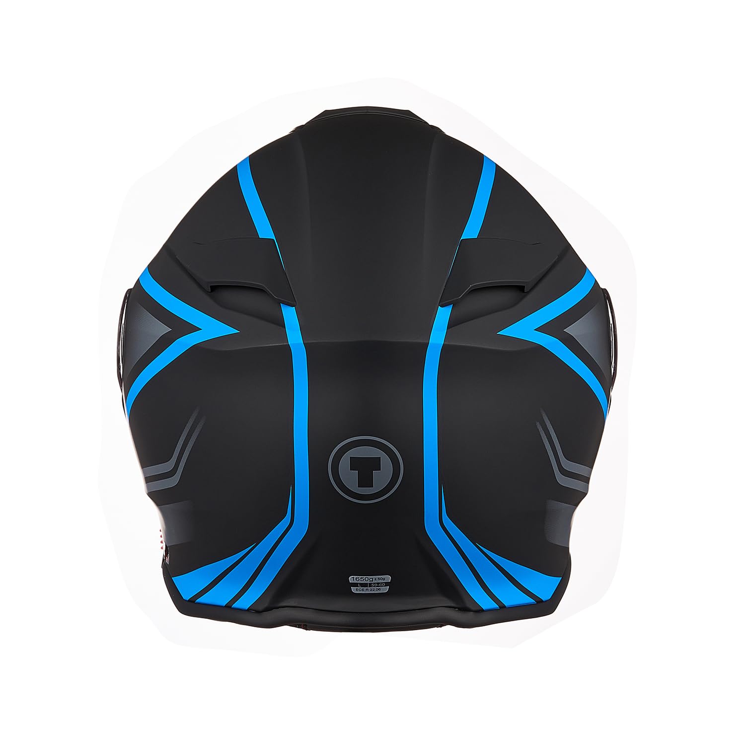 TORC Modular Moto Casco Integral Scooter Casco con Doble Visera ECE22-06 Aprobado