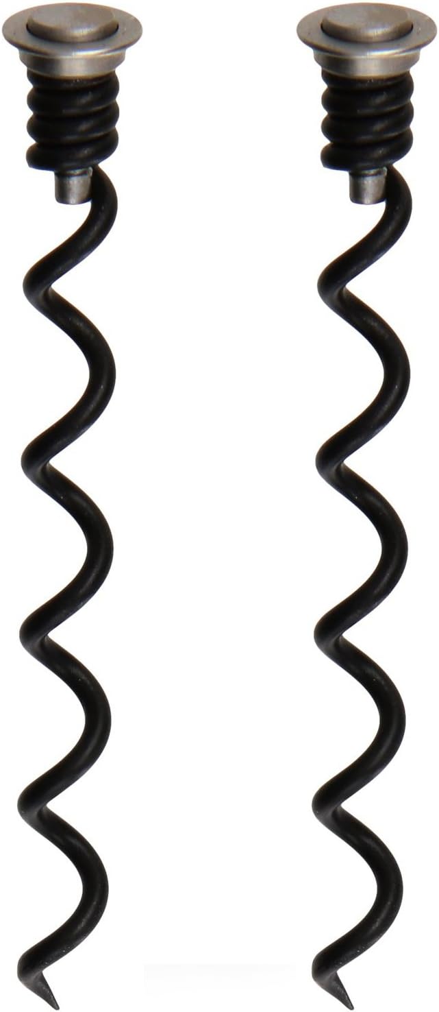 2 Pack Replacement Corkscrew Spiral/Worm, Alloy Steel, Corkscrew Parts, Bottle Opener