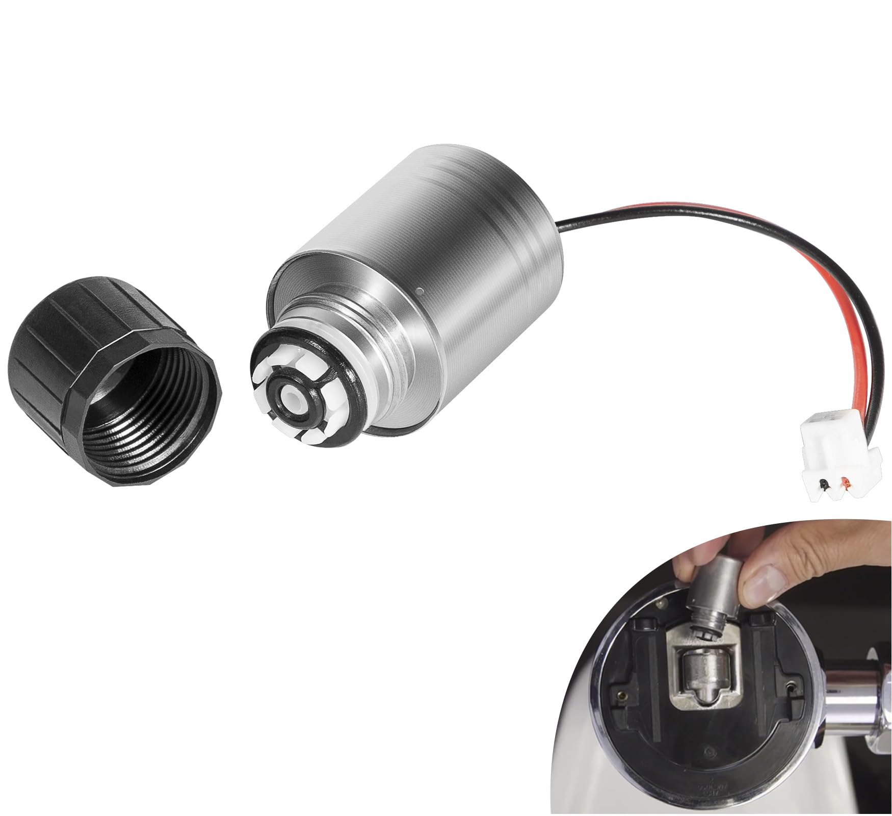 Bonbo 3325453 EBV-136-A G2 Flush Valve Solenoid Replacement Part for Sloan Flushometers | Durable Commercial Restroom Repair Kit