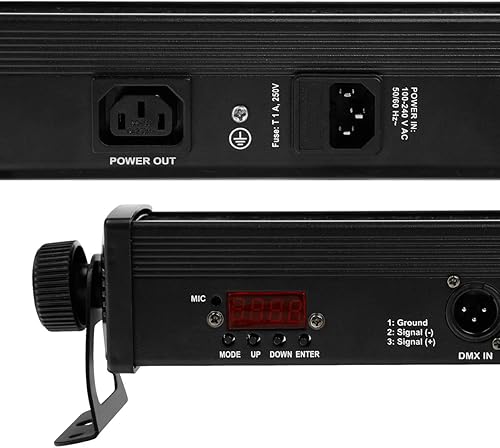 Miniatura 5 de TC-Home demostración de la etapa del disco del partido de la luz del RGB 3IN1 DMX de la etapa de la barra de la etapa del lavado